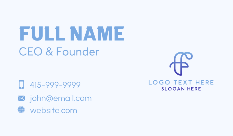 Digital Creative Software Business Card